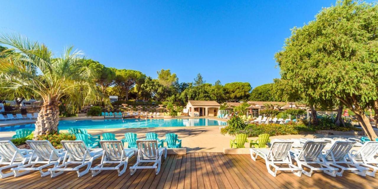 Mobile Home 6-Pers Camping Lei Suves-Cotes D'Azur-Including Airco Roquebrune-sur-Argens Buitenkant foto