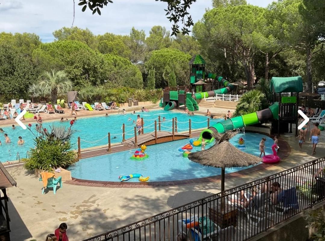 Mobile Home 6-Pers Camping Lei Suves-Cotes D'Azur-Including Airco Roquebrune-sur-Argens Buitenkant foto